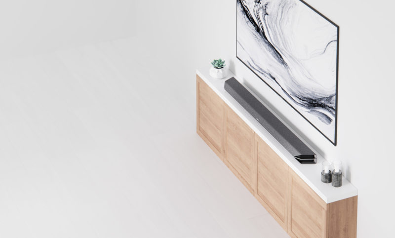 pininfarina sounbar with stone rose