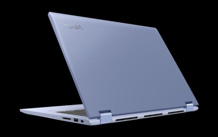 06 YOGA 530 Hero Rear facing left Liquid Blue