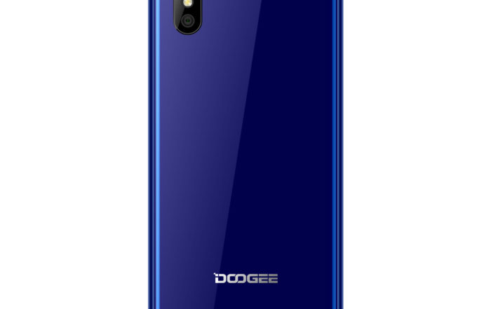 Doogee X50L niebieski tył