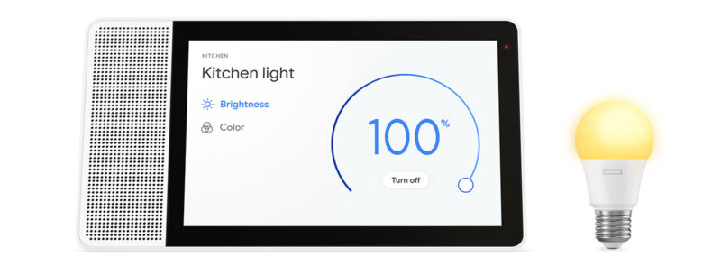 Lenovo Smart Display with Lenovo Smart