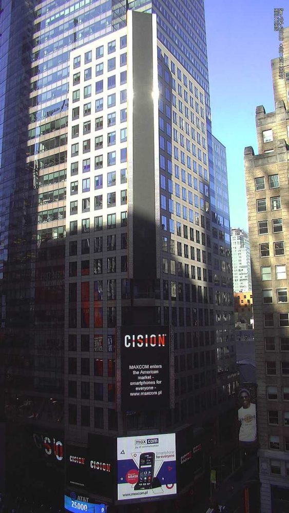 Maxcom na Times Square