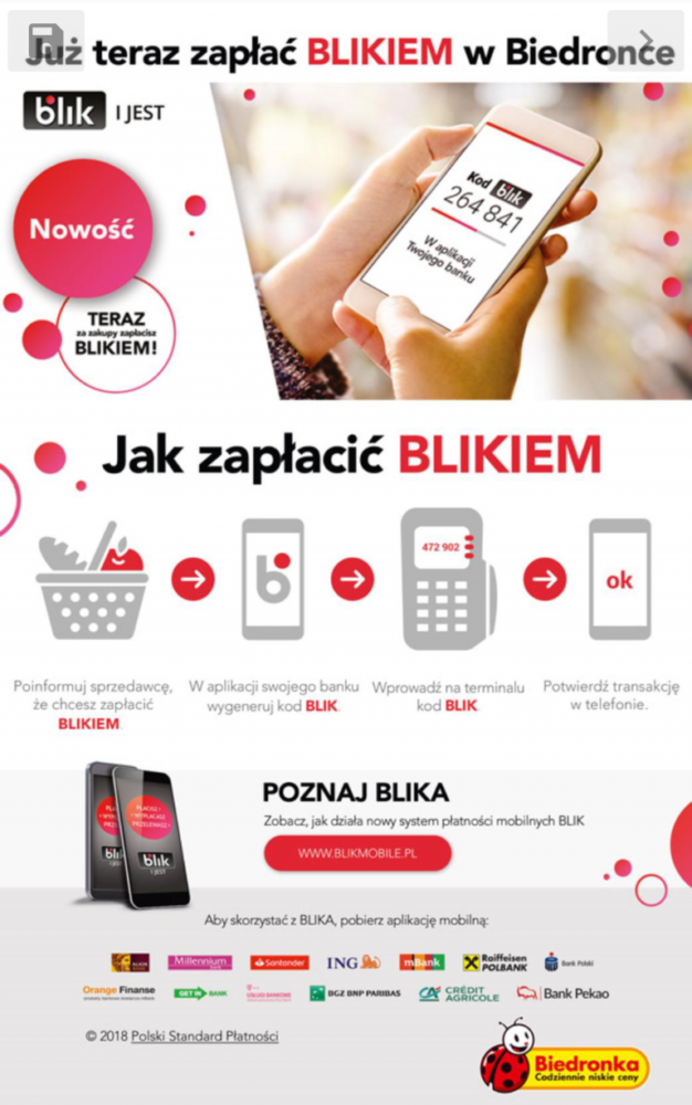 blik biedronka
