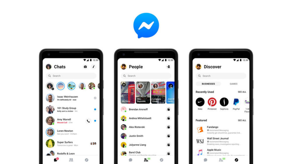 Firma Facebook zdecydowała się na uproszczenie swojej aplikacji – Messenger