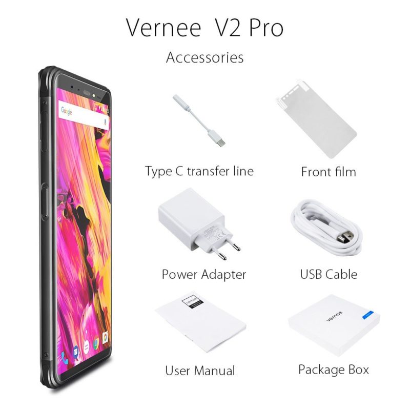 Co otrzymamy w zestawie Smartfon V2 Pro