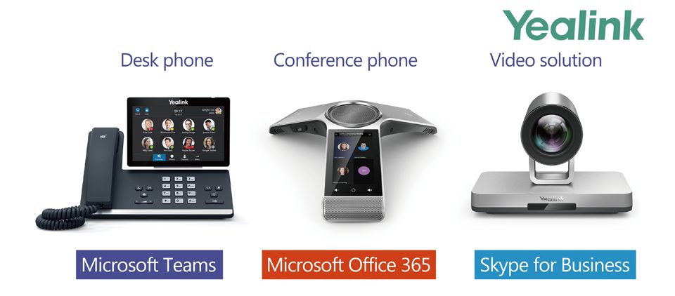 Yealink poszerza portfolio urządzeń do Microsoft Teams w zakresie głosu i wideo