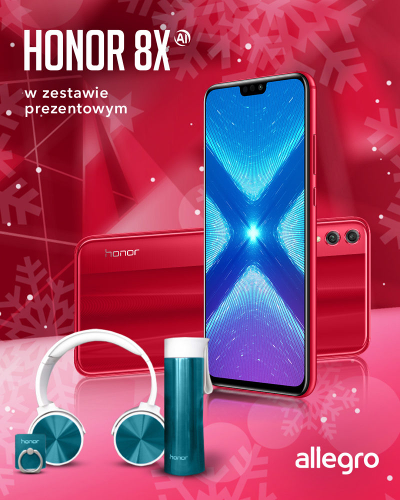 Czerwony Honor 8X wreszcie w Polsce 1