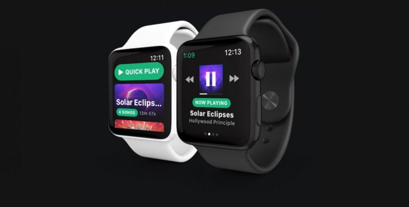 Muzyczny serwis Spotify przedstawił aplikację do Apple Watch 1
