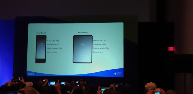 Stały się znane cechy elastycznego ekranu Infinity Flex składanego smartfona Samsung 1
