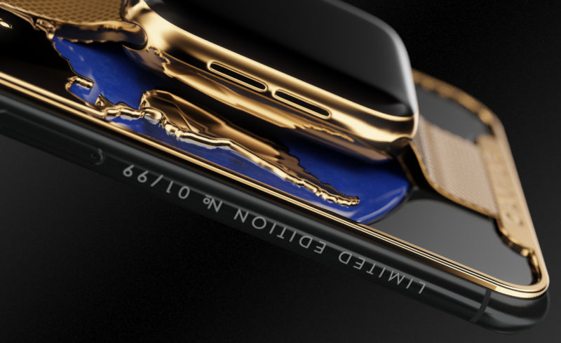 Rosyjska firma połączyła iPhone XS i Apple Watch 3