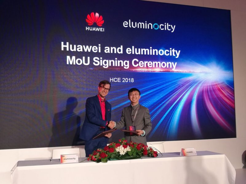 Huawei i eluminocity stworzą w Europie centrum testowe poświęcone Smart City