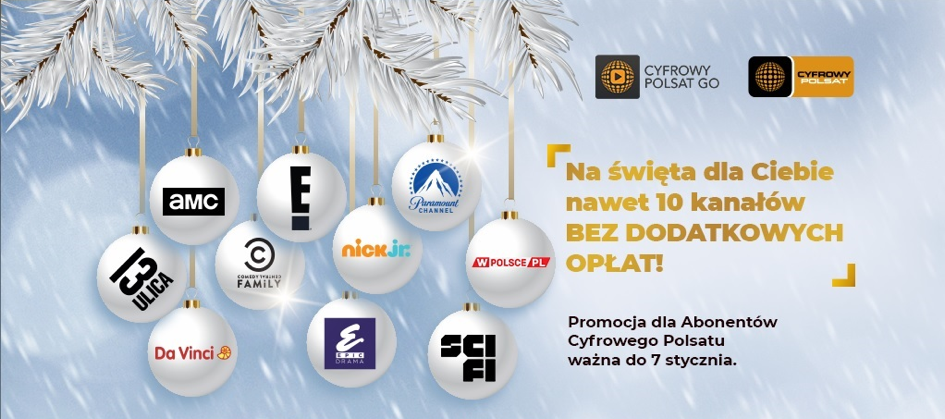 Świąteczna niespodzianka dla abonentów Cyfrowego Polsatu