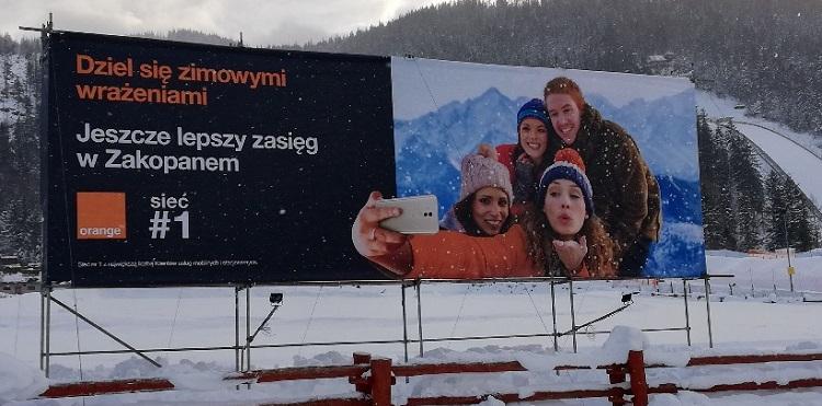 Orange nie boi się zimy Lepszy zasięg sieci w górach