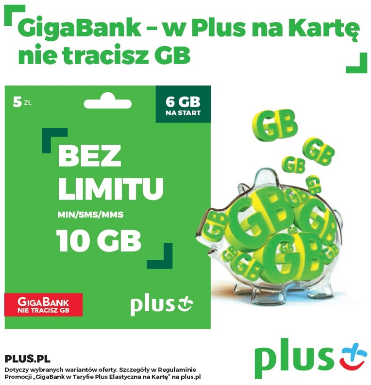 plus GigaBank promocja