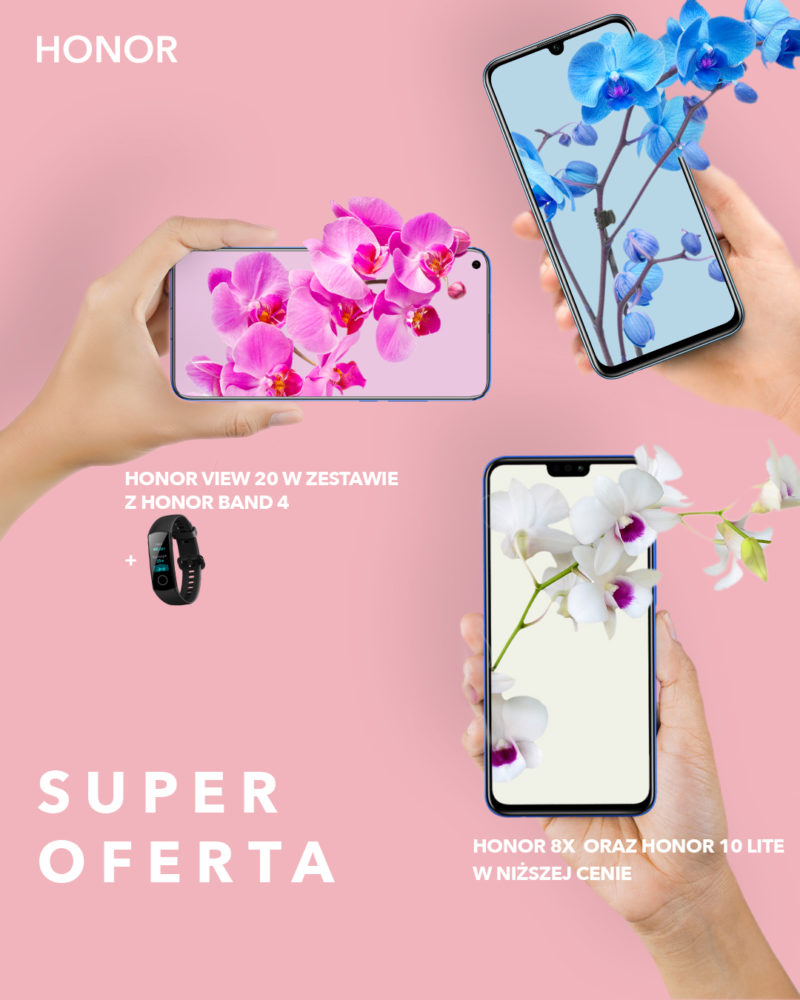 Wiosenna oferta od HONOR