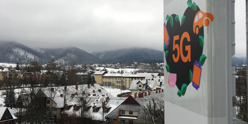 Orange przeprowadził wspólnie z Ericsson testy 5G w Zakopanem. Firmy wykorzystały prototypowe urządzenia i nowe częstotliwości. 2