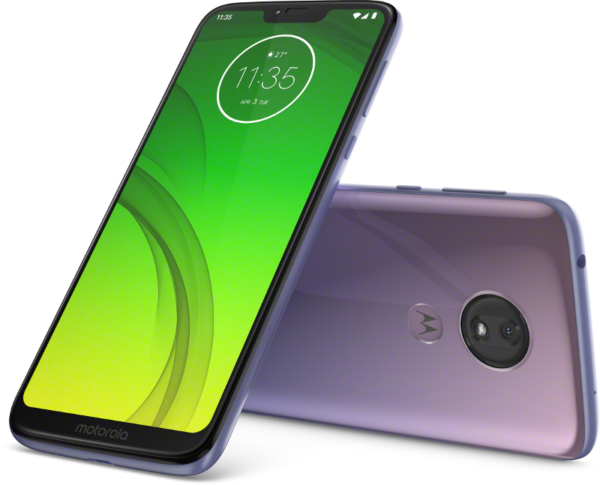 Moto G7 Power ROW Ice Violet LAYDOWN COMBO