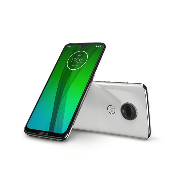 Moto G7 ROW WHITE LAYDOWN COMBO