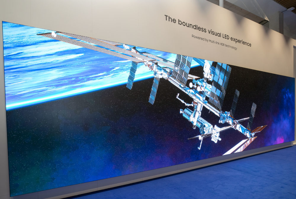 Multi Link LED HDR with P1.2 LED Signage 2