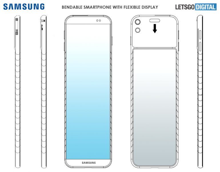 rozkładany zegarek smartfon samsung