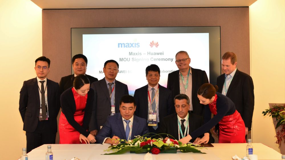 Huawei MWC Maxis i Huawei podpisali porozumienie