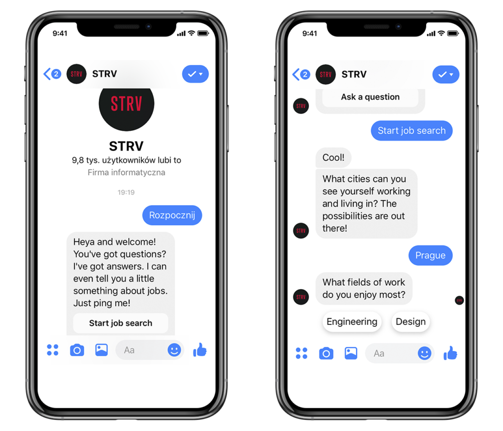 strv chatbot