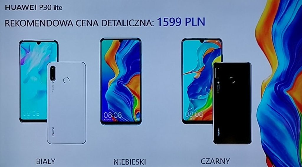 huawei p30 lite kolory