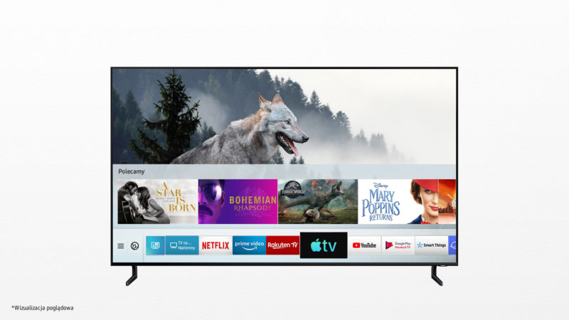 Telewizory Samsung Smart TV od dziś z Apple TV i AirPlay 2