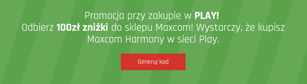 Maxcom MS459 Harmony to smartfon stworzony specjalnie dla początkujących