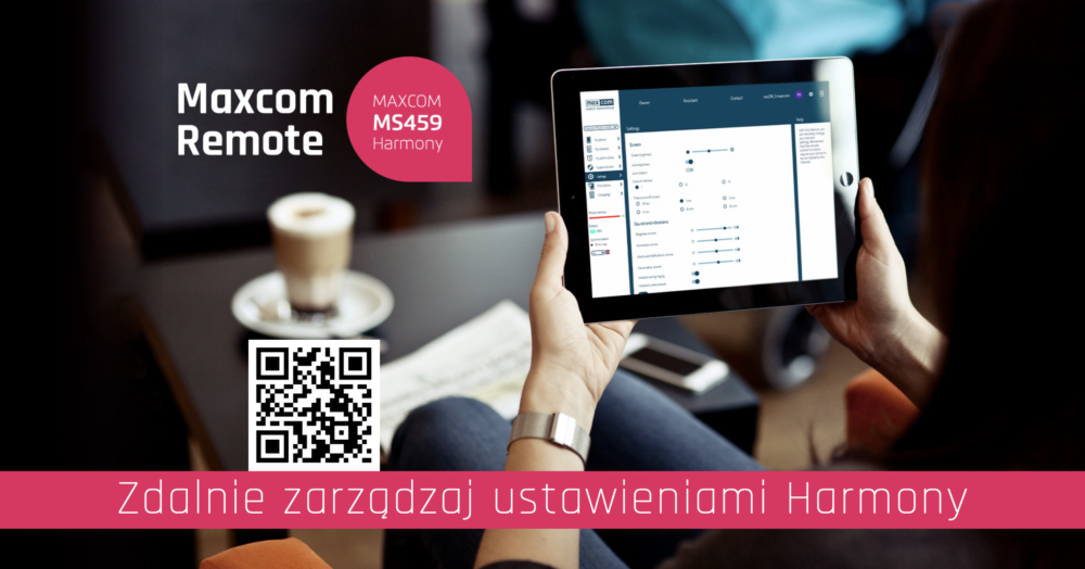 Maxcom MS459 Harmony to smartfon stworzony specjalnie dla początkujących