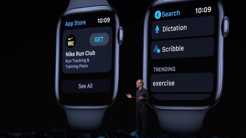 apple Przedstawili aktualizację WatchOS 6: zegarek stał się bardziej niezależny