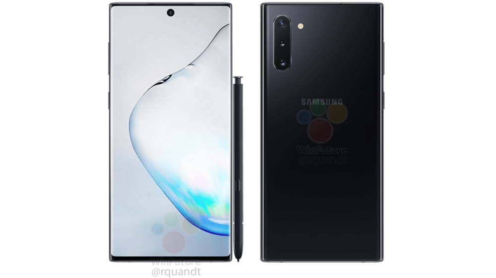 Samsung Galaxy Note10: pojawiły się oficjalne zdjęcia smartfona