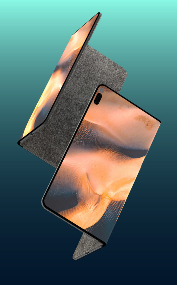 W internecie pojawiła się koncepcja składanego komputera Microsoft Surface Note