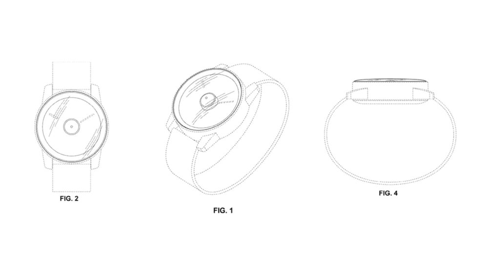 Firma Google opatentowała inteligentny zegarek z dziurą w ekranie 1