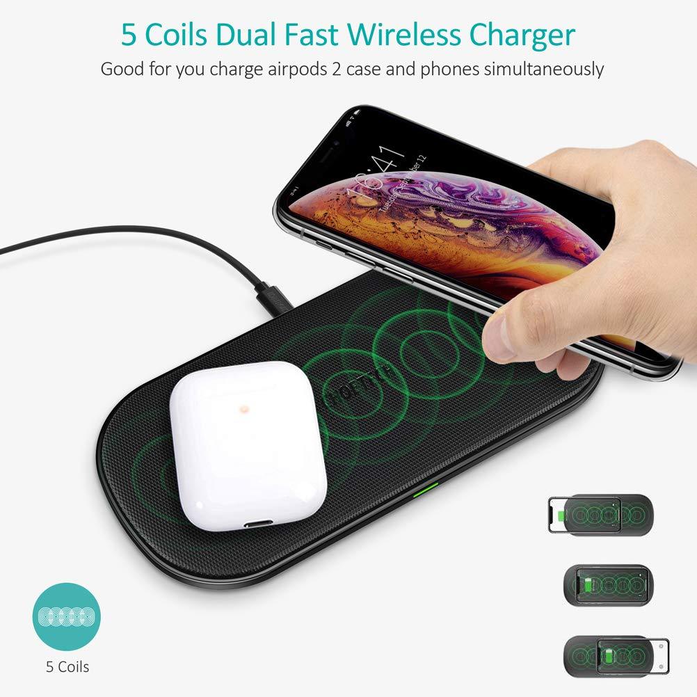 Fast Dual Wireless Charger Pad 