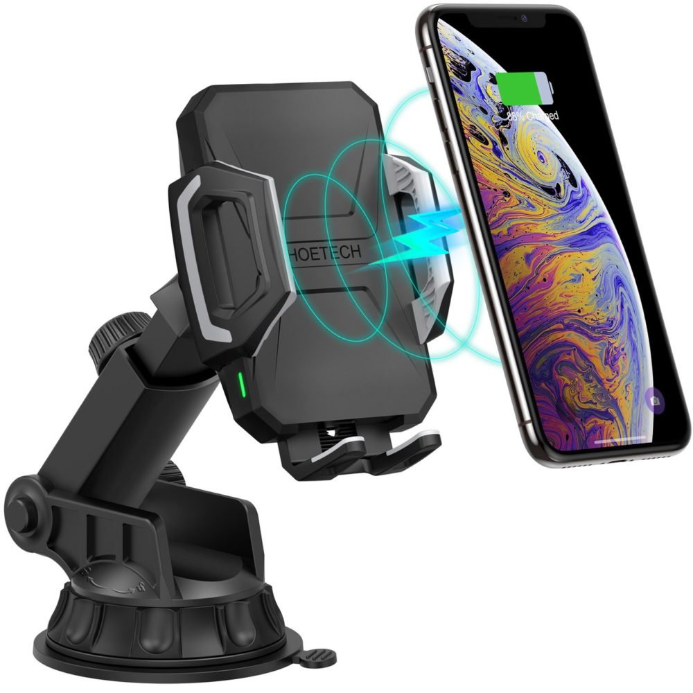 Qi Wireless Car Charging Stand Wireless Charger