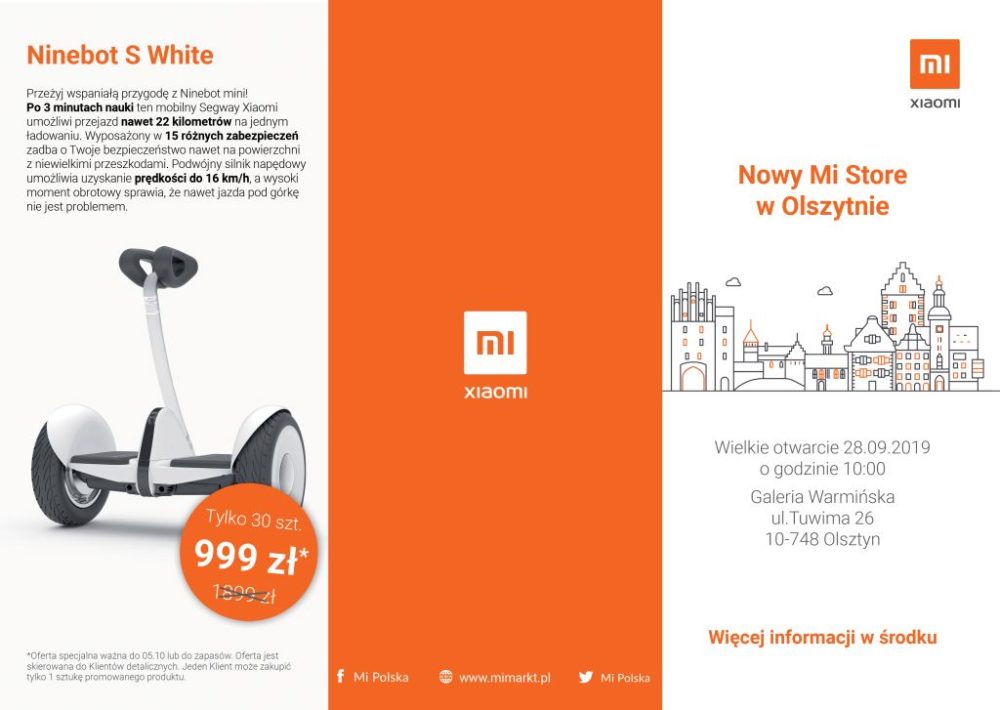 Xiaomi otworzy pierwszy Mi Store w Olsztynie