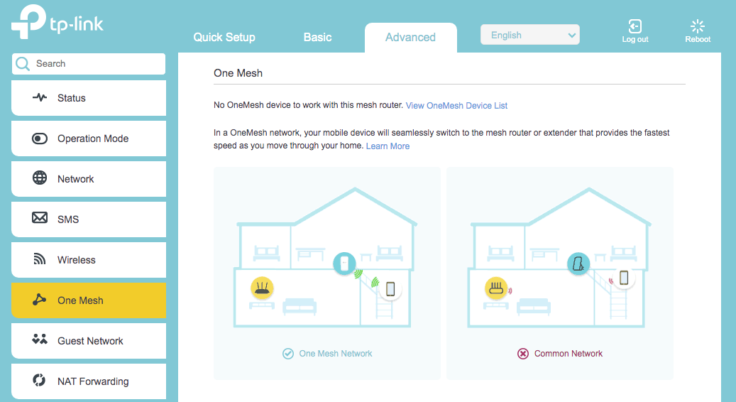 tplink mr600 onemesh