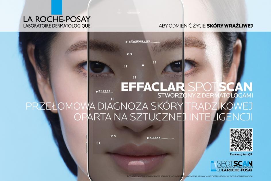 Effaclar spotscan przełomowa diagnoza skóry trądzikowej  oparta na sztucznej inteligencji