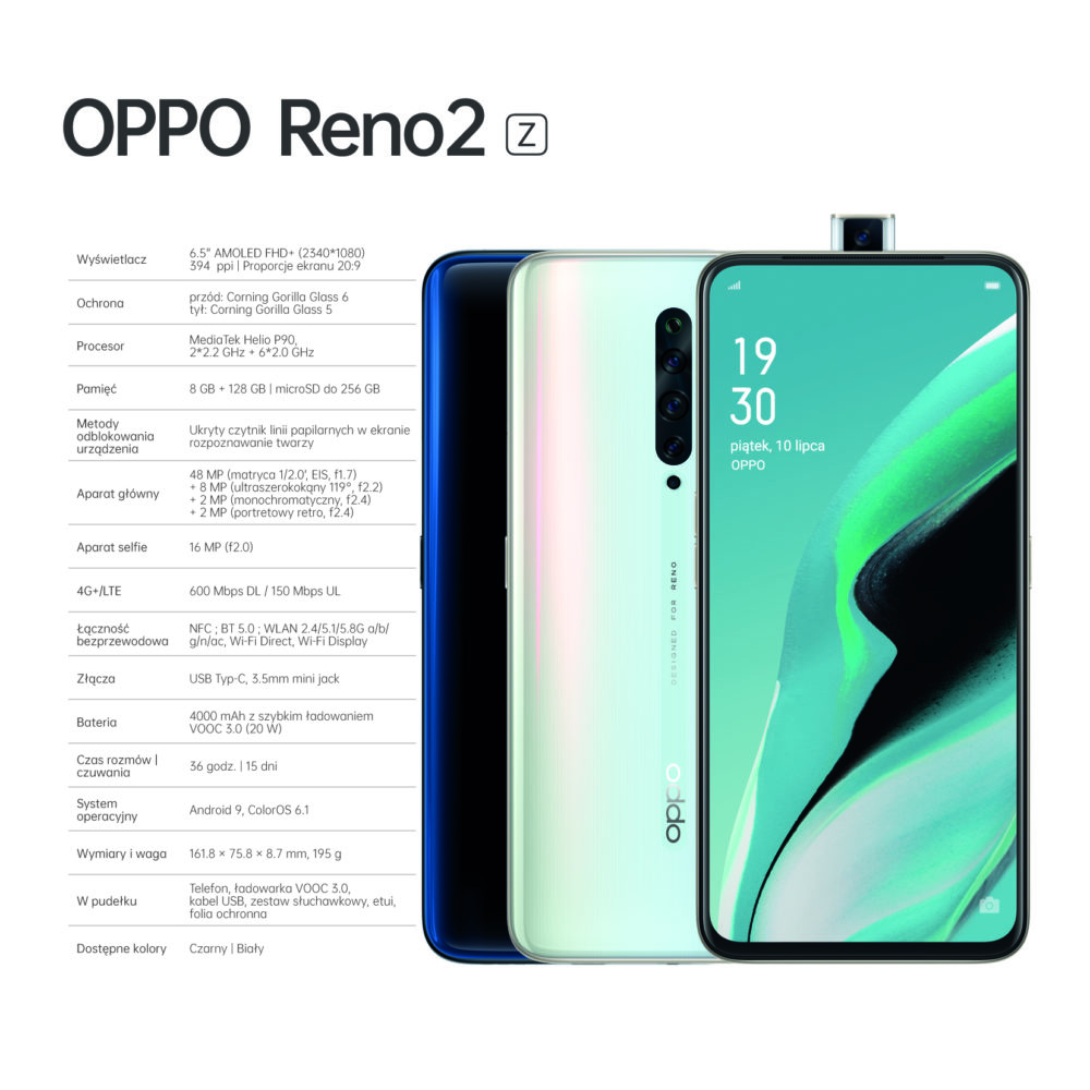OPPO wprowadza na polski rynek serię smartfonów Reno2