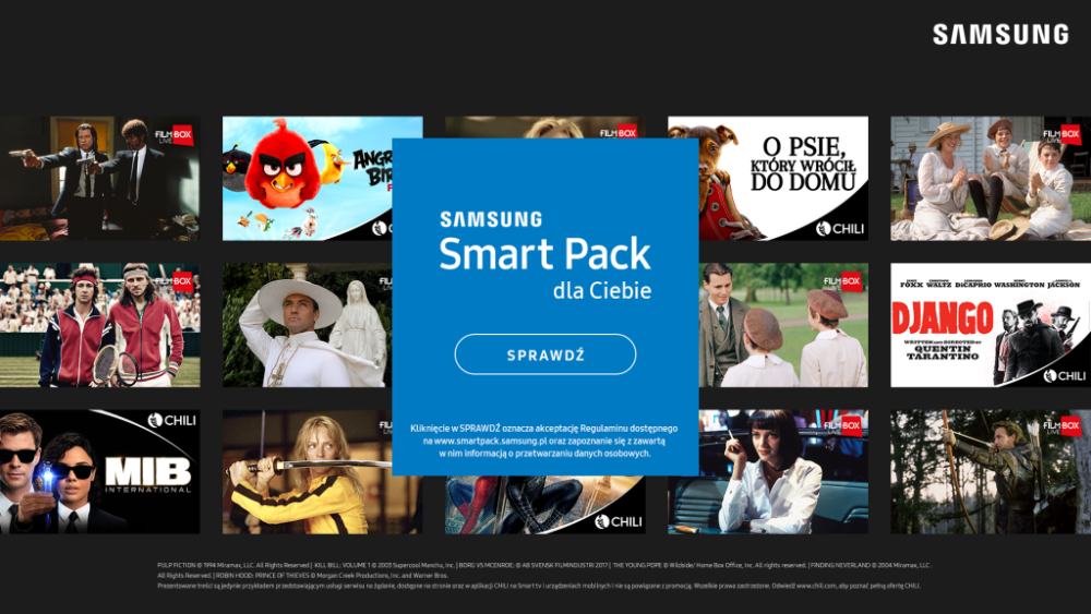 Samsung Smart Pack dla posiadaczy Smart TV