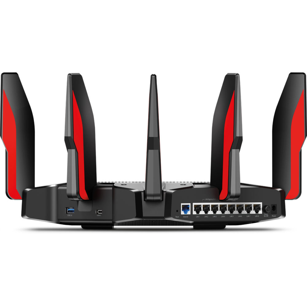 Archer AX11000 3 TP-Link Archer AX11000 - trzypasmowy router dla graczy w standardzie WiFi 6