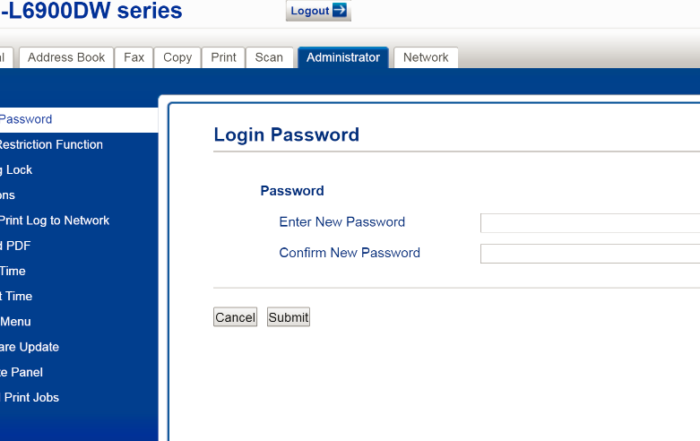 login password