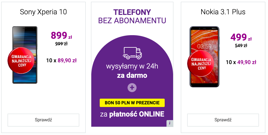 Bon 50 zł za płatność online w eshopie