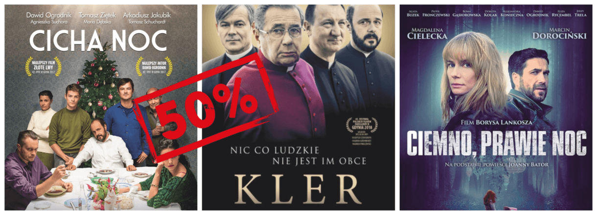 Zimowa wyprzedaż filmów w Wypożyczalni PLAY NOW