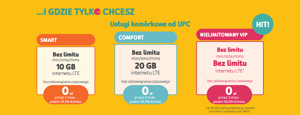 5 najlepszych pakietów z internetem GigaConnect - w domu i gdzie tylko chcesz