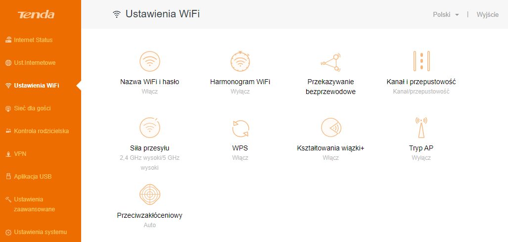 tenda wifi