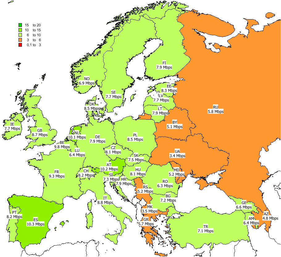 Europa Wysyłanie 2019