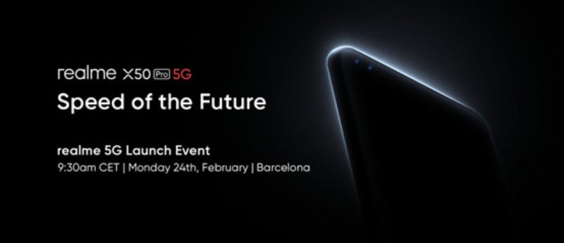 realme debiutuje na Mobile World Congress 2020 ze swoim pierwszym flagowym produktem 5G - realme X50 Pro 5G