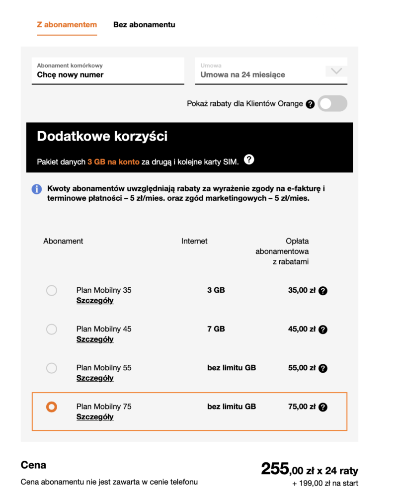 Do oferty Orange oferty wchodzi kolejny składany smartfon, czyli Samsung Galaxy Z Flip.
