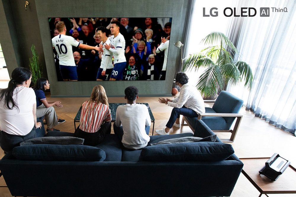 LG filmuje w 8K pierwszy mecz Premier League na najnowsze telewizory